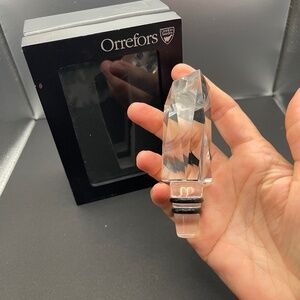 Bottle Stopper Orrefors lead crystal
